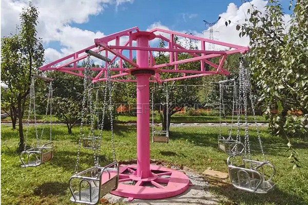 Rotating flying chair for kids