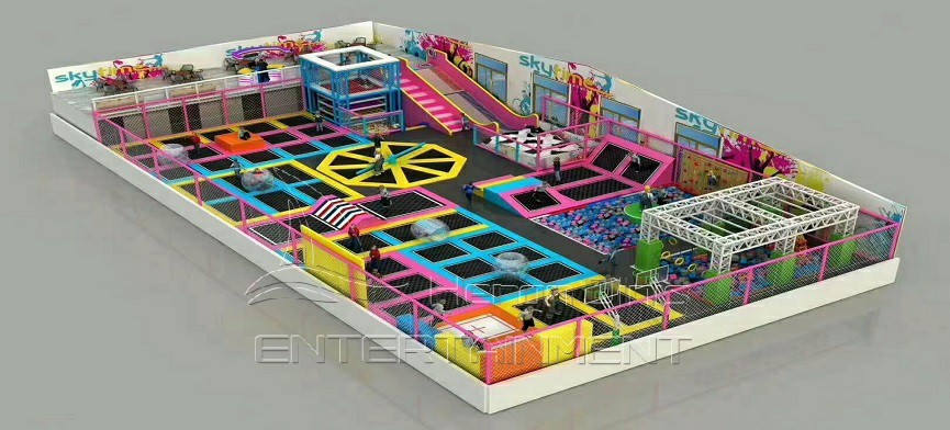 300 ㎡ mall soft play playground~1