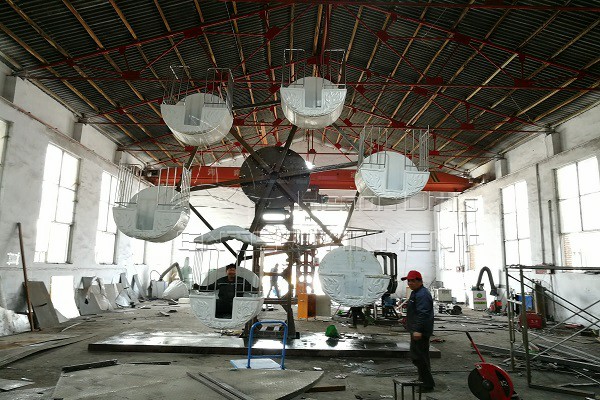 production of the Ferris wheel