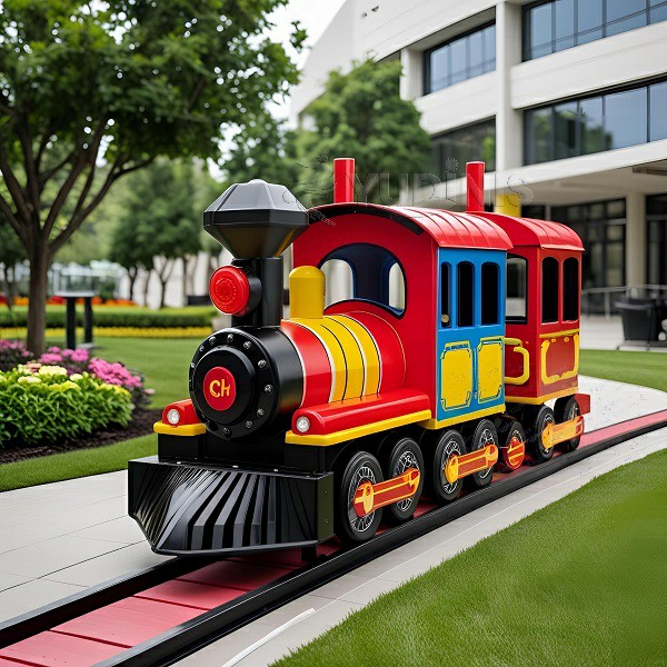 kids party train for your backyard