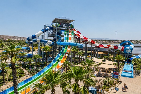 commercial water slide tower for south africa water park.