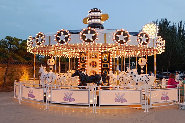 commercial outdoor carousel ride for sale
