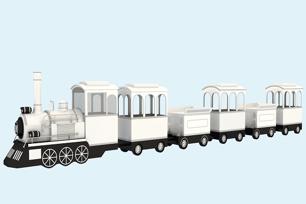 trackless train for kids