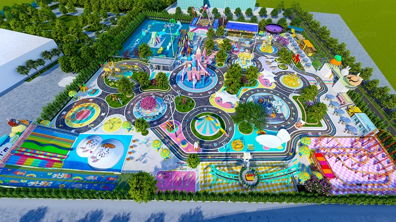 Mechnical kids park planning