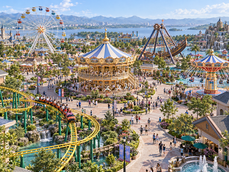 Medium Commercial Family Park (3000–8000㎡)
