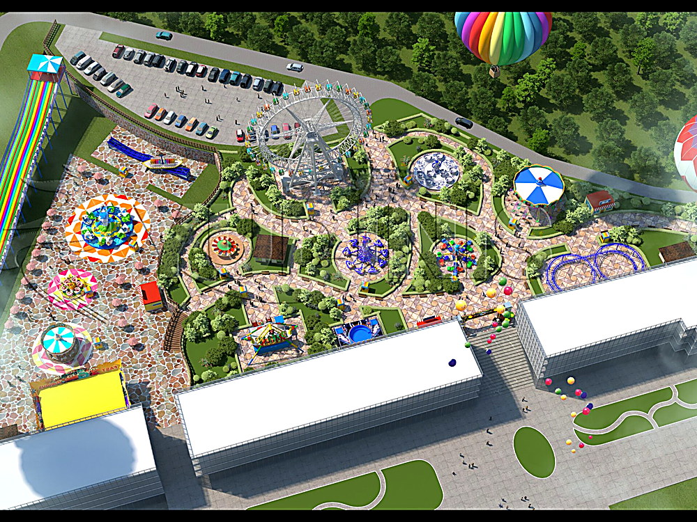 amusement park project for children in Romania