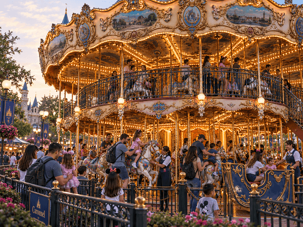 double decker carousel for tourism project