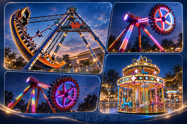 medium commercial family entertainment park equipment package