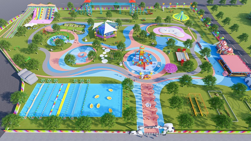 un-powered kids amusement park